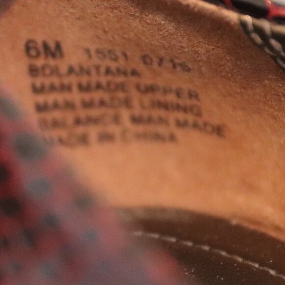 Bandolino Bolantana faux snake skin shoe size 6M - Picture 8 of 14